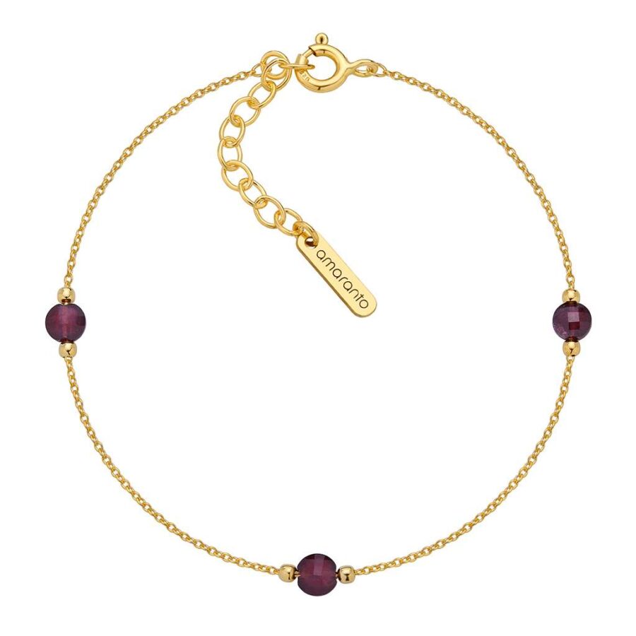 Bransoletka Coin z granatami