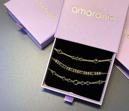 Pudełko z biżuterią Amaranto